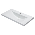 Eago EAGO BH002 White Ceramic 40"x19" Rectangular Drop In Sink BH002